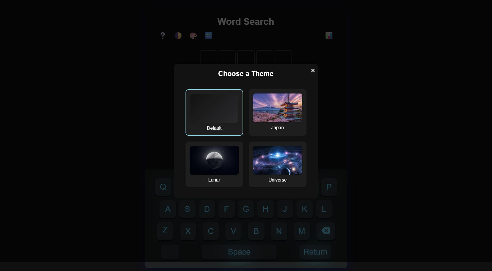 Word Search Game